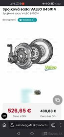 Nová Nepoužitá spojkova sada valeo - 6