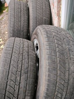 ❄️4ks alu disky orig. Audi 5x112 R17 pneu 235/65 r17 - 6