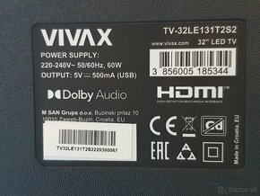 LED TV VivaX 32" palcov - 6