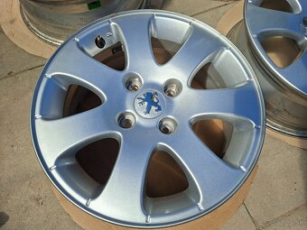 Peugeot R15 hlinikové disky original - 6