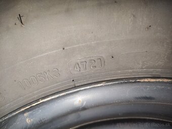 Sada Bridgestone Turanza T005 215/65 R16 na diskoch VW - 6