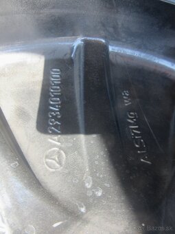 R19 hliníkové disky MERCEDES EQC rozteč 5x112 A2934010100 - 6