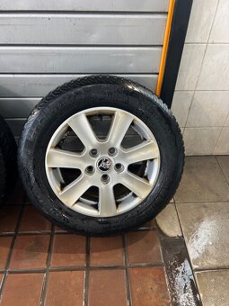 Originál ŠKODA Disky R15 + Zimné gumy Verdstein - 6