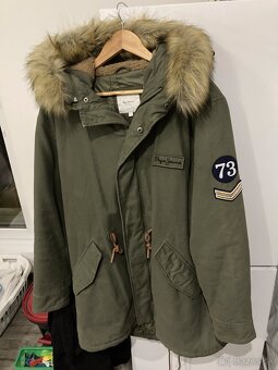 Zimná bunda Pepe jeans velkosť L ale skor by som povedal XL - 6