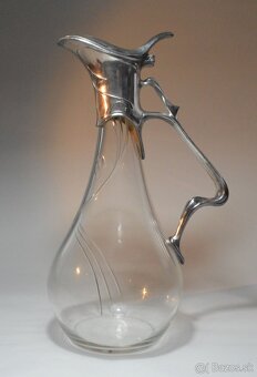 Secesná karafa na víno - 6