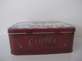 Reklamná retro plechová krabička Clipper Cutty Sark - 6