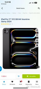Apple iPad Pro M4 512gb + klavesnica, pero - 6