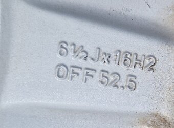 Sada zliatinových diskov FORD, 6.5Jx16, ET52.5, 5x108 - 6