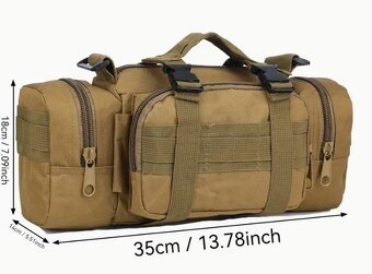 Nová taktická taška s molle systémem multicam - 6