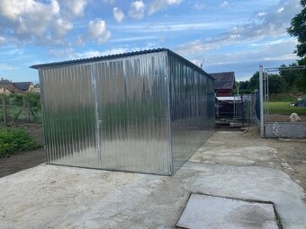 Plechové garáže 3x6m doprava montáž zdarma po Slovensku - 6