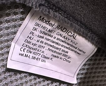 Detská lyžiarska prilba Radical - 6