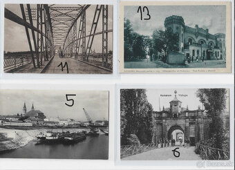 Predam stare pohladnice miest 4 - 6