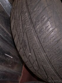Zimné pneumatiky 185/65 R15 + plechové disky - 6