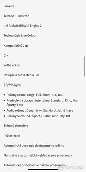 Sony BRAVIA televízor - 6