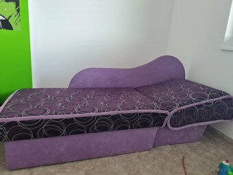 postel / sedacia cca 2m x 80cm - 6