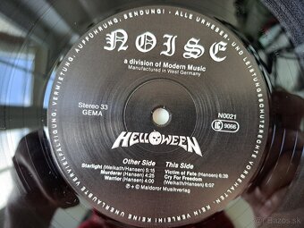 Lp HELLOWEEN  - Helloween /1985 - 6