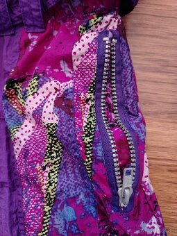 Dievčenská zimná kombinéza s opaskom, veľ. 146 - 6