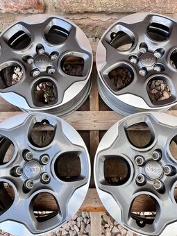 5x110 R16 originál disky Jeep Compass - Renegade - Top - 6