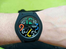 Dizajnové imidžové hodinky unisex, veľký farebný ciferník - 6