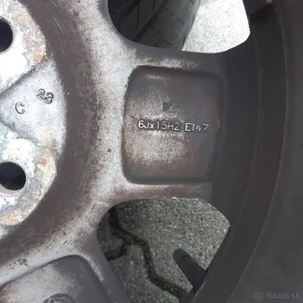 Predam hlinikove disky na VW Caddy 15 zoll - 6