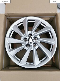 Nové Ronal 7,5X18 ET40 5X112 Škoda Alu disky R18 1211 - 6