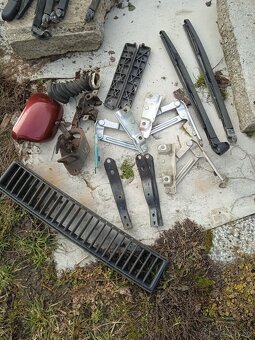 dvere, fukar, sklo, vypinač, motorček škoda fabia 1 - 6