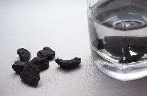 Šungit drť - Neopracované kamene o veľkosti 3-5 cm, (500g) - 6