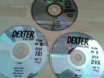 original dvd dexter serial 50e a 200dvd 18+ videa 40e - 6