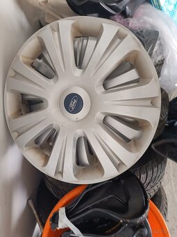 Oceľové disky Ford Fokus + st.zimne pneu - 6