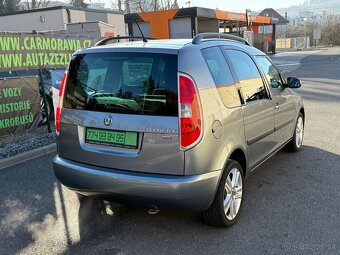 ► ŠKODA ROOMSTER 1,2 TSI - 77 KW, PARK. SENZORY, TOP KM ◄ - 6