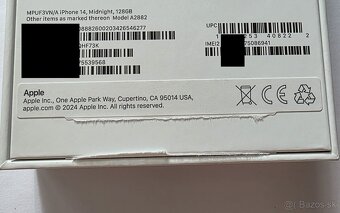 Apple iPhone 14 128GB Midnight nový v Apple záruke, - 6
