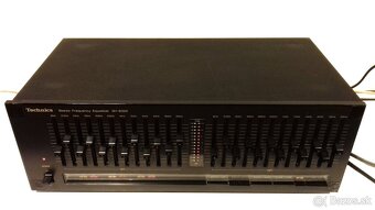 2x12 pasmovy equalizer TECHNICS SH-8020, vyroba Japan, AE70 - 6