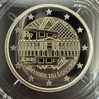 2 euro mince Francúzsko 2025 (Louvre + Notre Dame) - 6