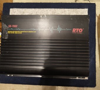 Subwoofer a zosilňovač - 6