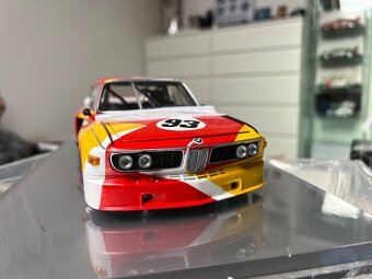 ART CAR Alexander Calder BMW 3.0CSL 1975 1:18 - 6