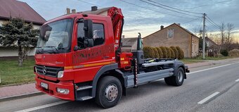 MERCEDES-BENZ ATEGO 1222 hákový nosič + hydr. ruka 2009r - 6