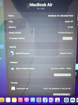 MacBook Air M1, 16GB RAM, 512GB SSD - 6