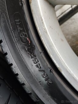 Hliníkové disky Fiat+ pneu Michelin - 6