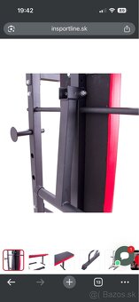 Predám nepoužívanú multi hrazdu a lavicu - ako nová - 6