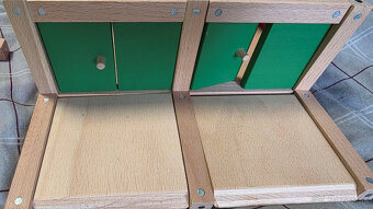 Detská drevená magnetická stavebnica G02 - 6