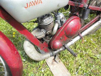 JAWA VILLIERS r,v,1933 pojízdná dlouhé roky uložená na půdě - 6