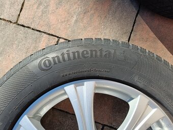 17" disky RC Design so zimnými pneu Continental 225/65 R17 - 6