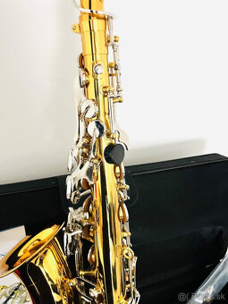 Predám nový Es- Alt saxofón- kópia k modelu Yamaha- pekný zv - 6