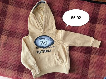 Chlapčenské mikiny 80-96 veľkosť - 6