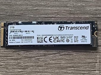 2TB / 1TB / 512 GB Transcend MTE712A Industrial - 4 000TBW - 6