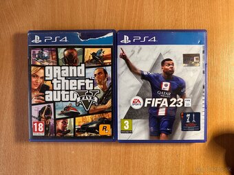 PlayStation 4 Slim 500 gb + DualShock + 2 hry - 6