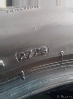 235/55/17 bridgestone dot 23 = 6,5mm - 6