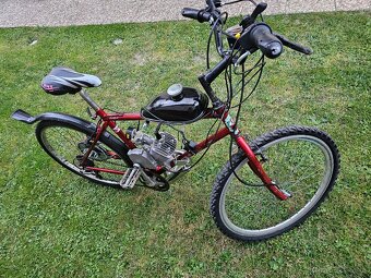 Motobicykel 80ccm benzín 2 takt. - 6
