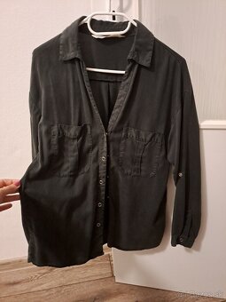 Tmavo siva damska kosela ZARA - 6
