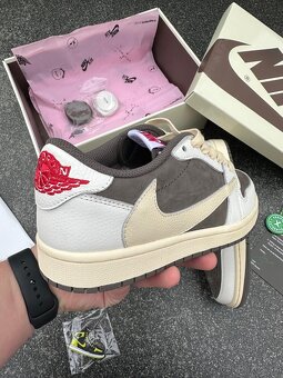 Nike Jordan 1 Retro Low Travis Scot Mocha tenisky - 6